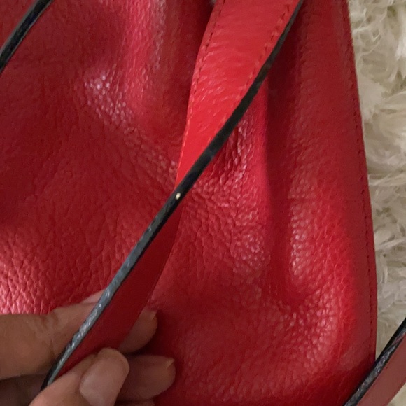 Celine Red Bucket bag - Picture 6 of 9